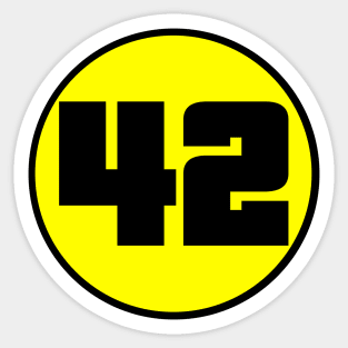 42 Sticker